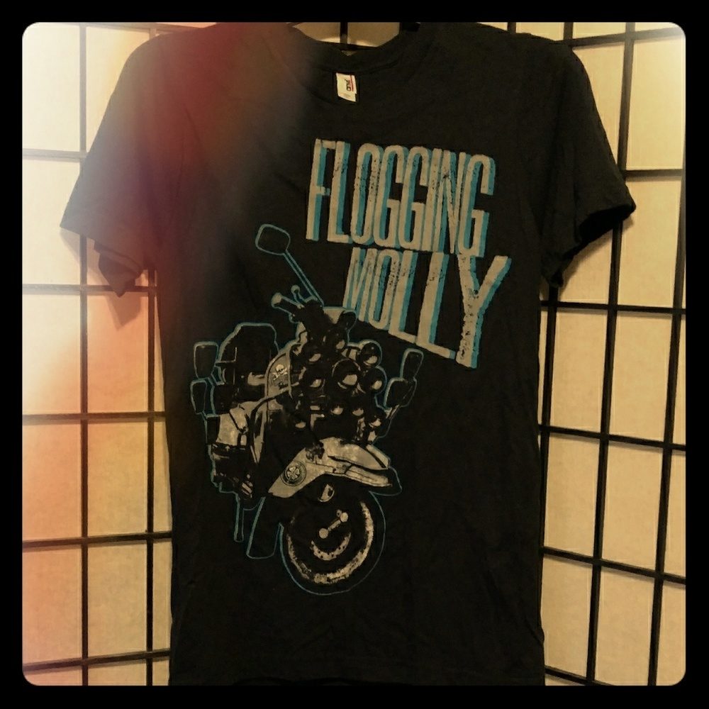 Flogging Molly Tee Sz Sm